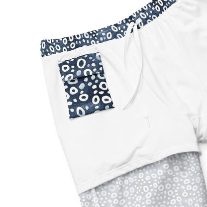 Eagle Ray Spots Men's Swim Trunks - 