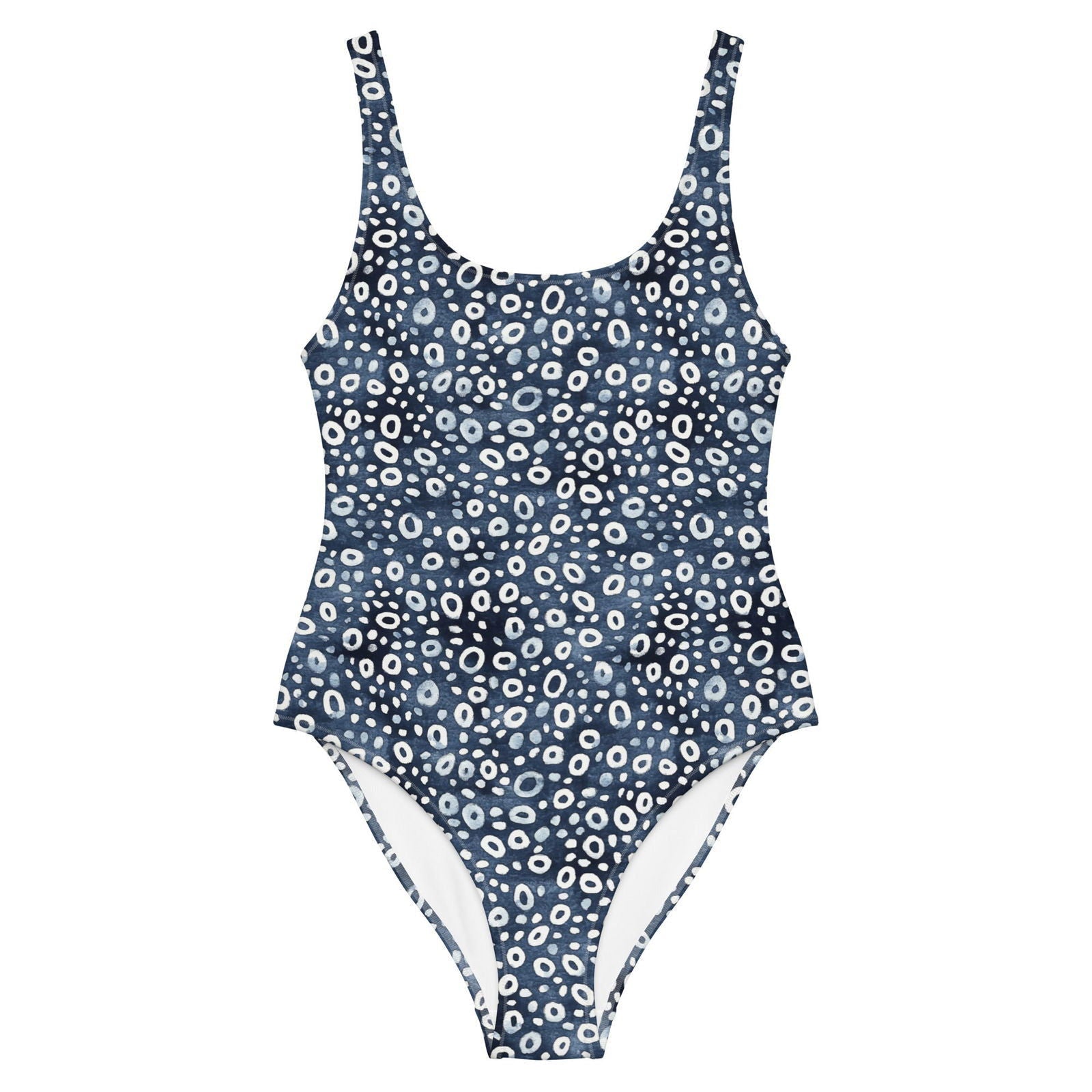 Whale Shark Mosaic One-Piece Swimsuit - 