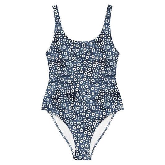 Whale Shark Mosaic One-Piece Swimsuit - 