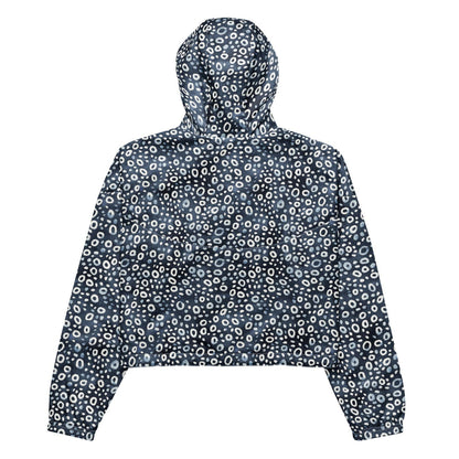 Eagle Ray Spots Women’s Cropped Windbreaker - 