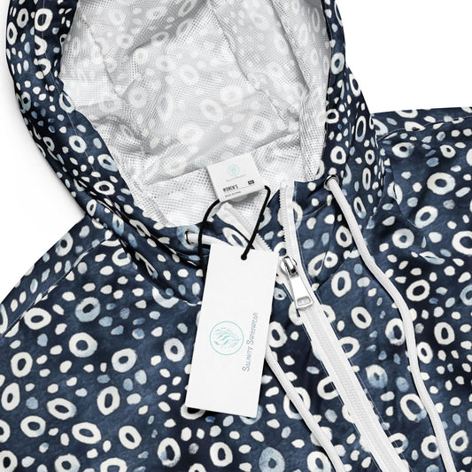 Eagle Ray Spots Women’s Cropped Windbreaker - 