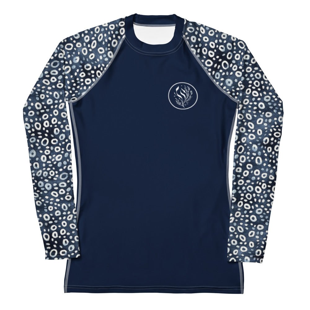 Eagle Ray Spots Women's Rash Guard Solid -  - ["Eagle Ray Spots","rash guard","ray","women"]