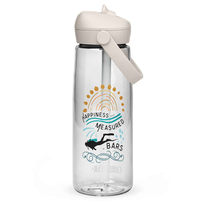 Happiness Can Be Measured in Bars Resuable Waterbottle - 