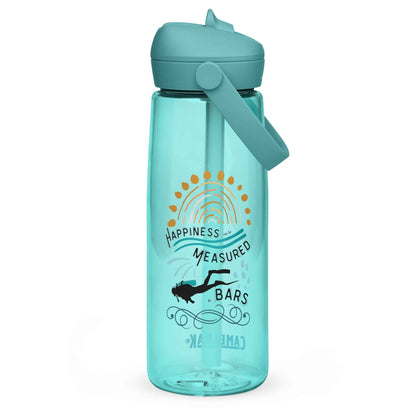 Happiness Can Be Measured in Bars Resuable Waterbottle - 