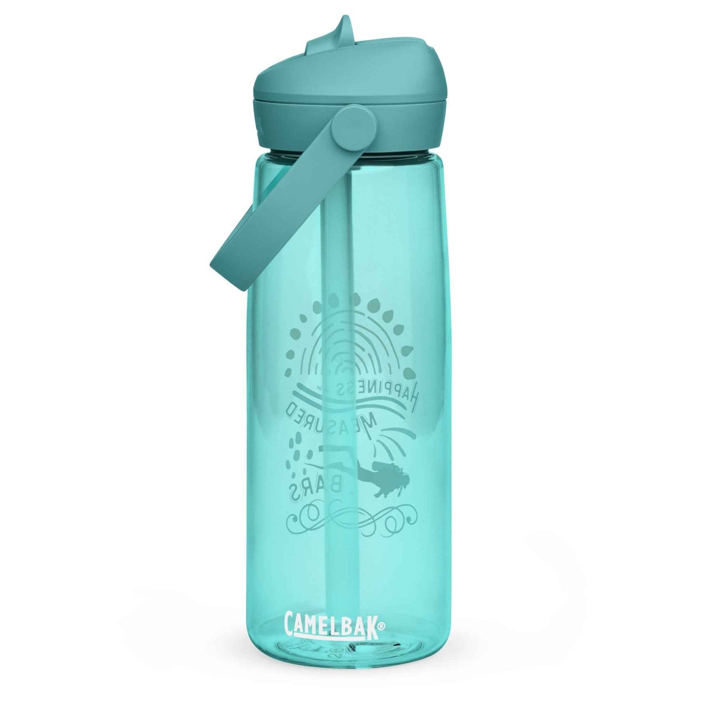 Happiness Can Be Measured in Bars Resuable Waterbottle - 