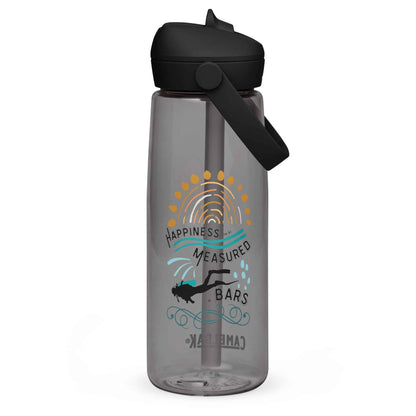 Happiness Can Be Measured in Bars Resuable Waterbottle - 