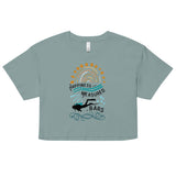 Happiness Can Be Measured in Bars Women’s Crop Top -  - ["T","women"]