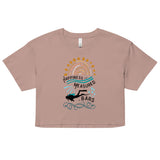 Happiness Can Be Measured in Bars Women’s Crop Top -  - ["T","women"]