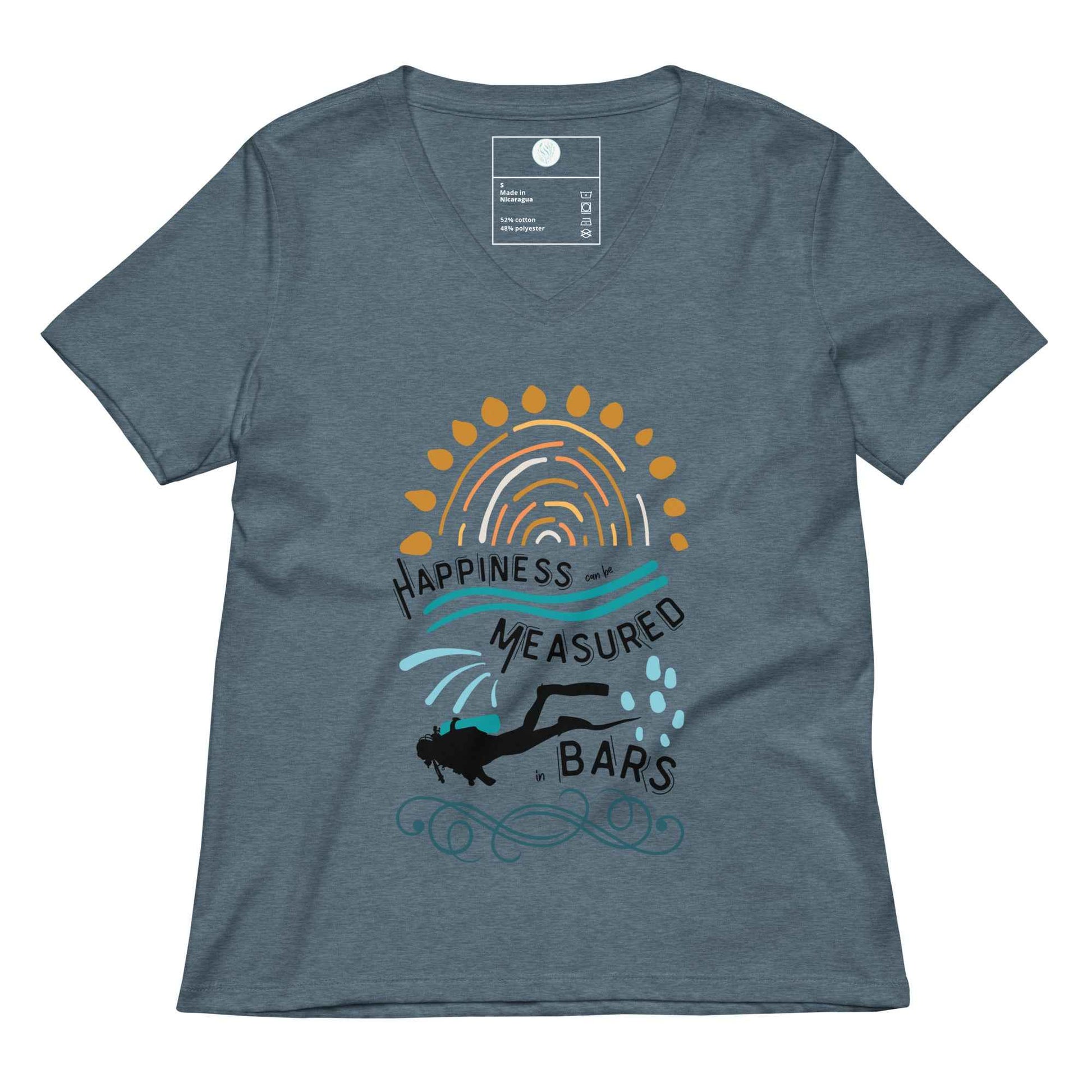 Happiness Can Be Measured in Bars Women's T-Shirt - 
