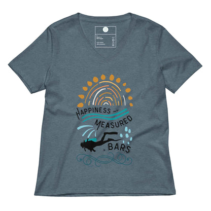 Happiness Can Be Measured in Bars Women's T-Shirt - 