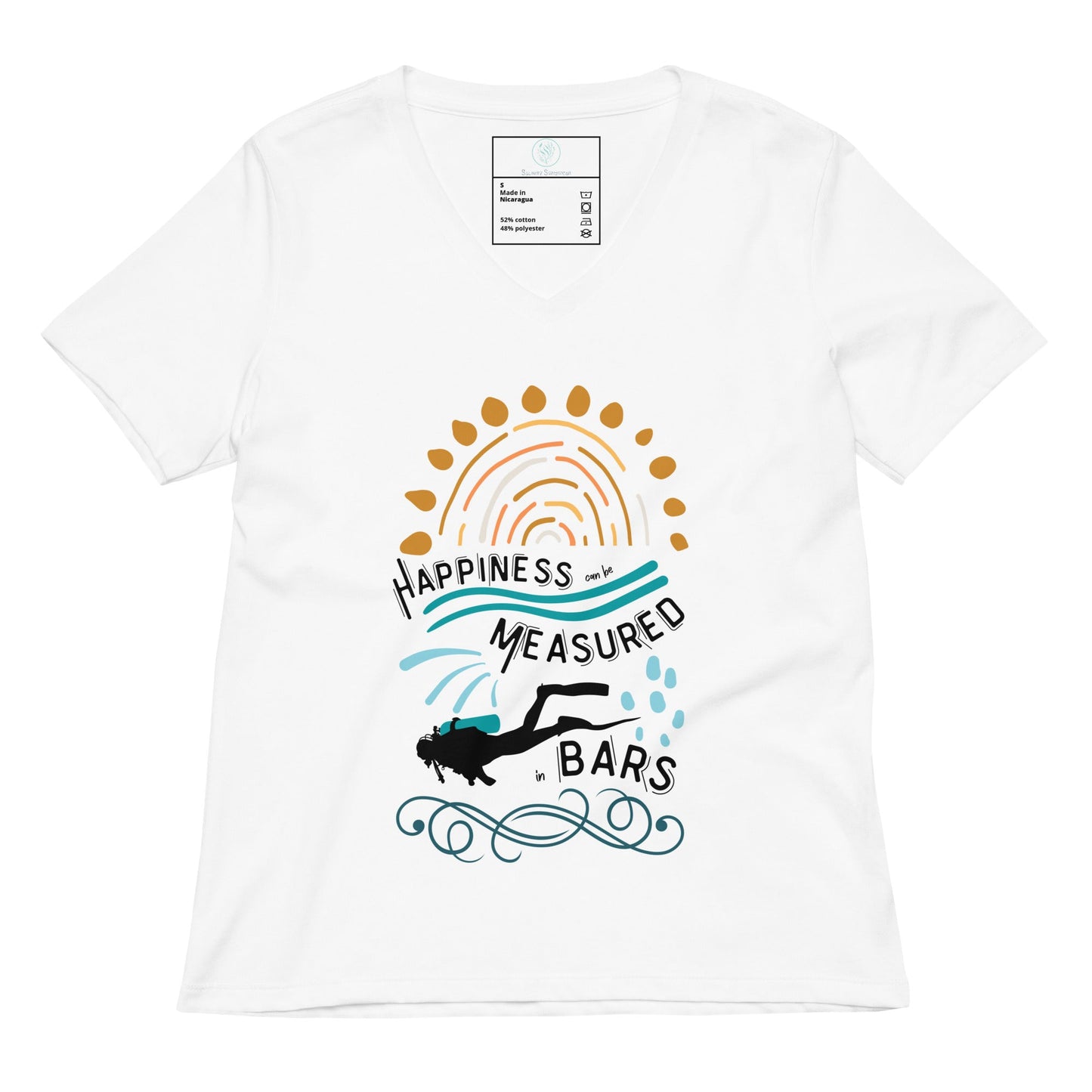 Happiness Can Be Measured in Bars Women's T-Shirt - 