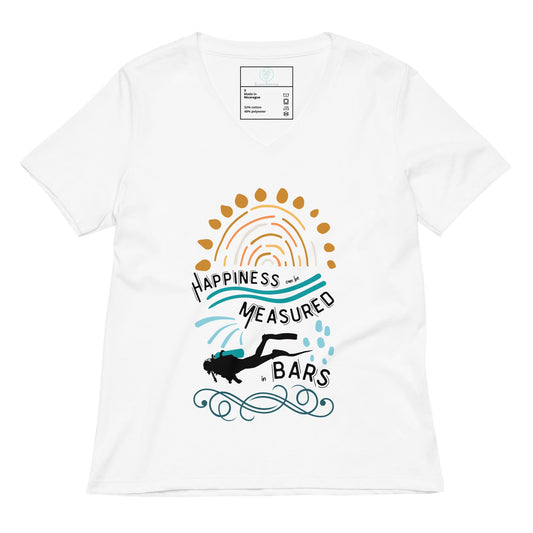 Happiness Can Be Measured in Bars Women's T-Shirt - 