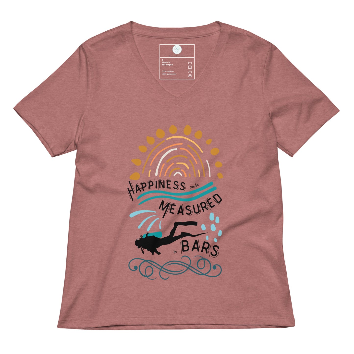 Happiness Can Be Measured in Bars Women's T-Shirt - 
