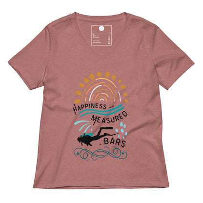 Happiness Can Be Measured in Bars Women's T-Shirt - 
