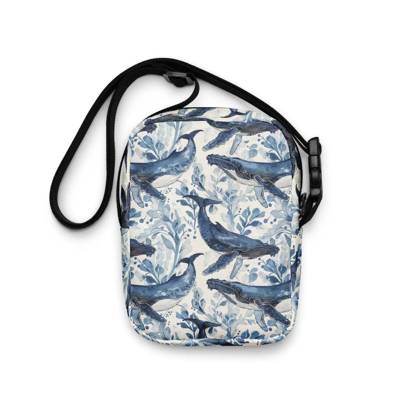 Humpback Whake Song Crossbody Bag - 