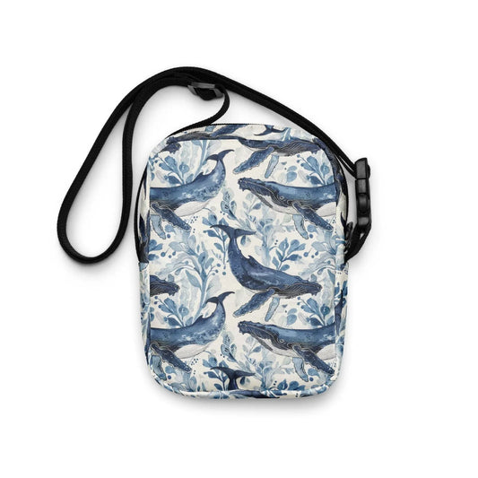 Humpback Whake Song Crossbody Bag - 