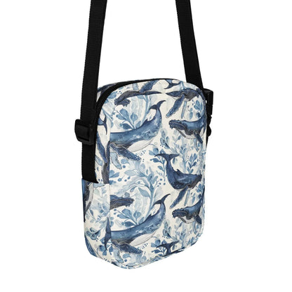 Humpback Whake Song Crossbody Bag - 