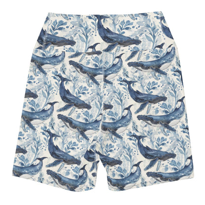 Humpback Whale Song 4" Inch Dive Shorts - 