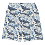 Humpback Whale Song 4" Inch Dive Shorts -  - ["Humpback Whale Song","Short","whale","women"]