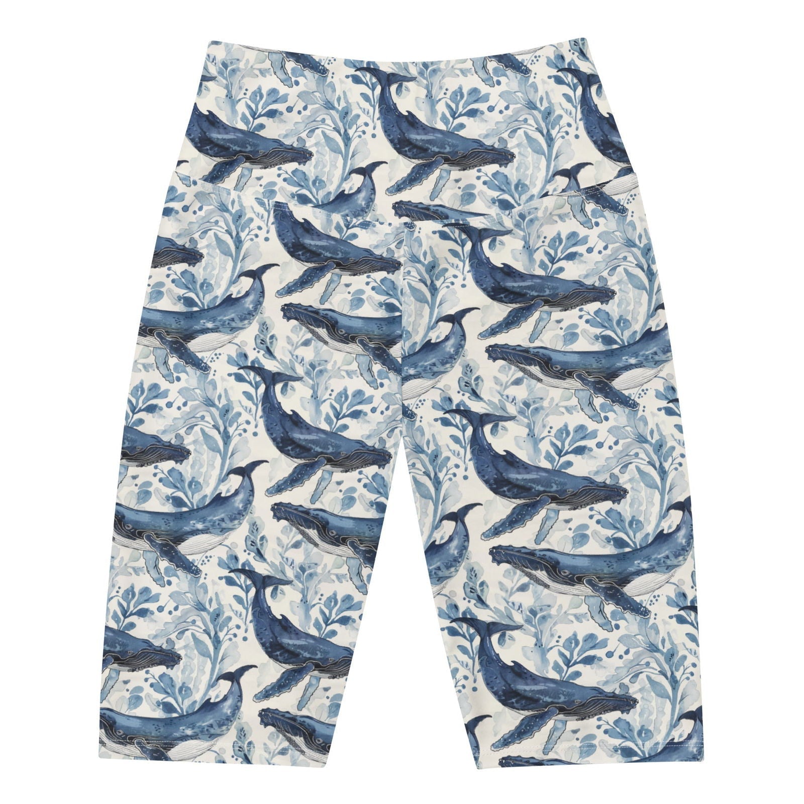 Humpback Whale Song 8" Inch Dive Shorts - 