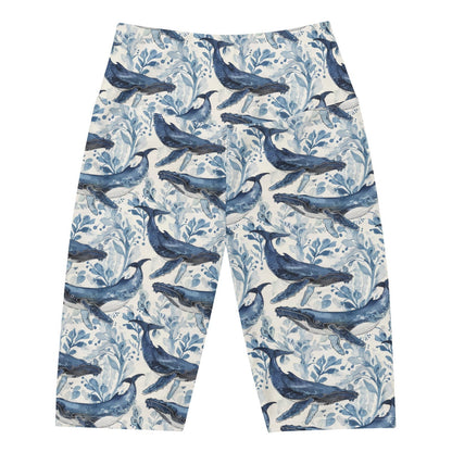 Humpback Whale Song 8" Inch Dive Shorts - 