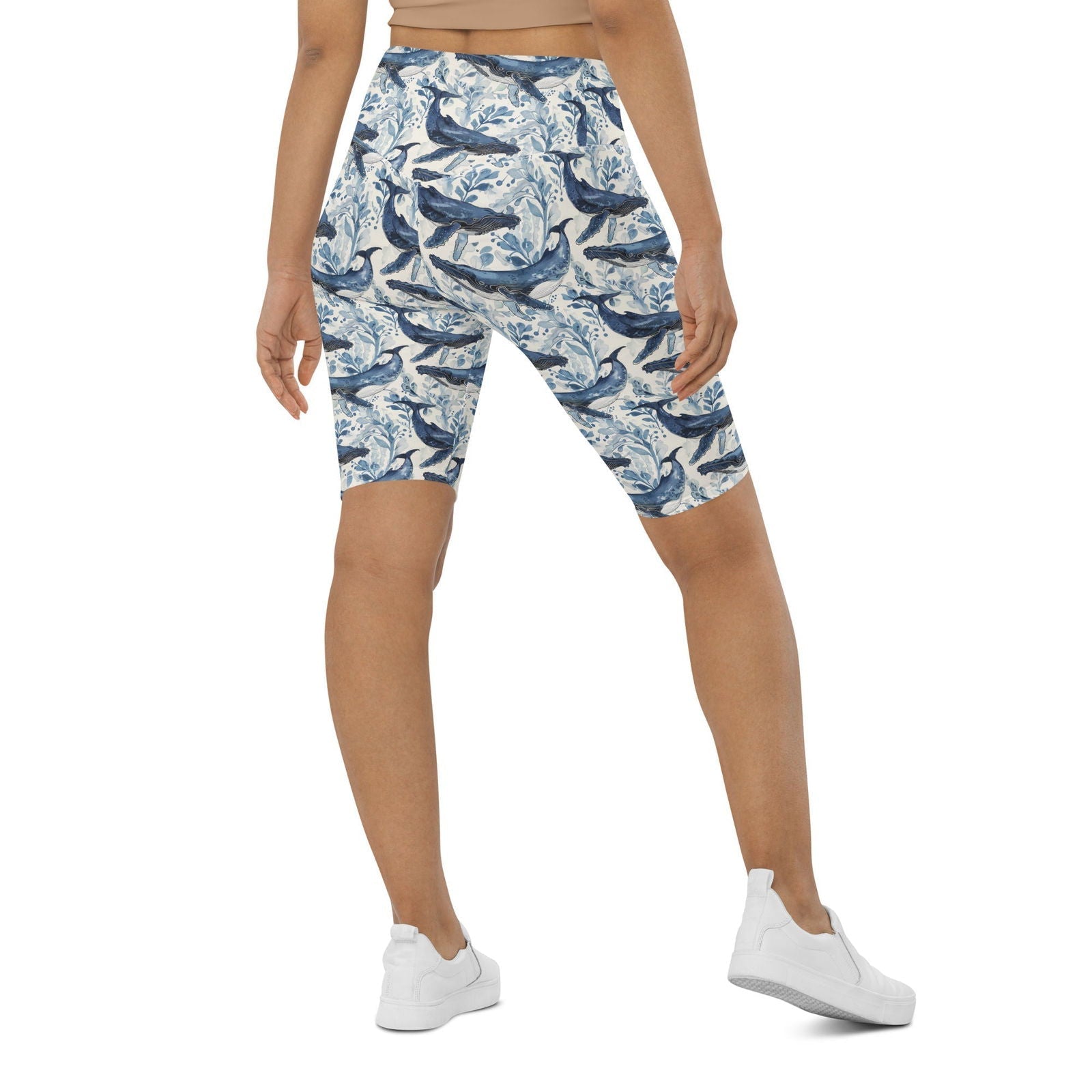 Humpback Whale Song 8" Inch Dive Shorts - 