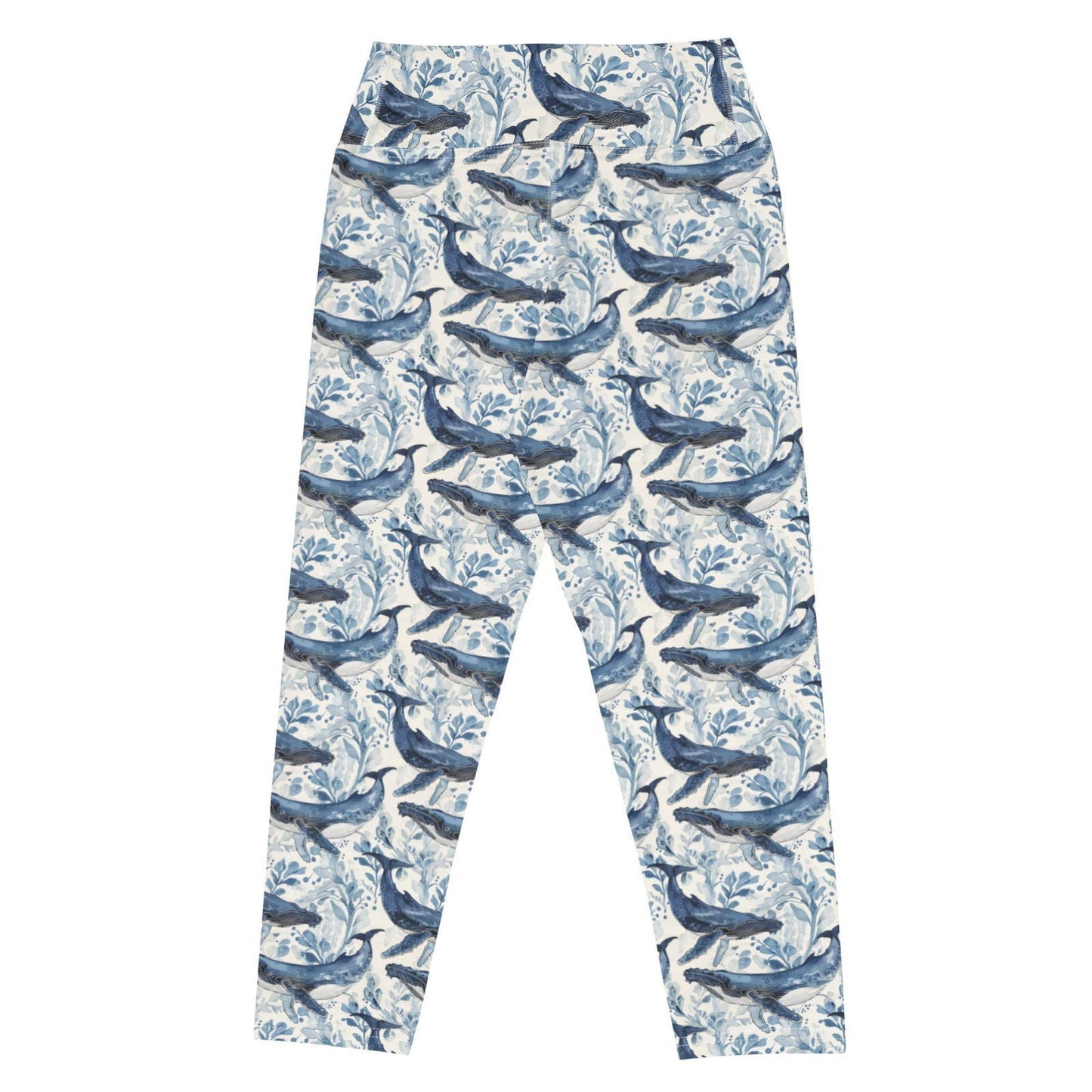 Humpback Whale Song Capri Swim Leggings - Salinity Swimwear