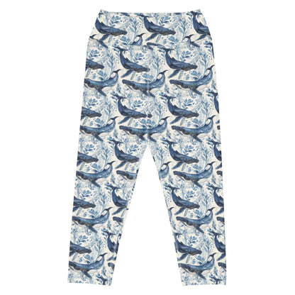 Oceanic Sea Turtle Capri Swim Leggings - Salinity Swimwear