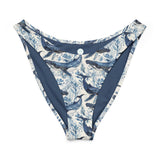 Moonlight Manta Eco High-Leg Cheeky Bikini Bottom -  - ["Moonlight Manta","ray","swim","Wildlife","women"]