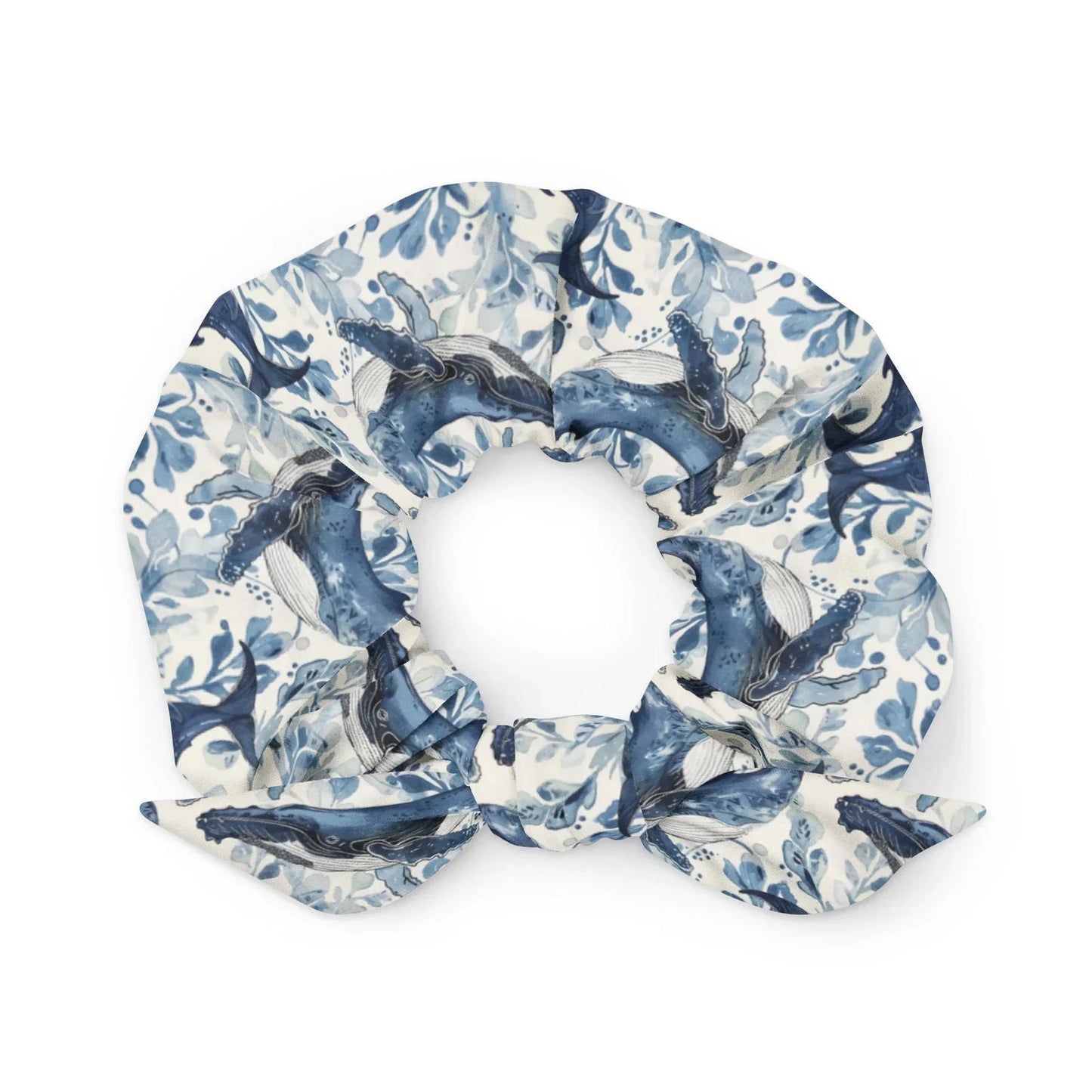 Humpback Whale Song Eco-Scrunchie - 