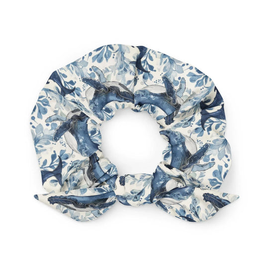 Humpback Whale Song Eco-Scrunchie - 