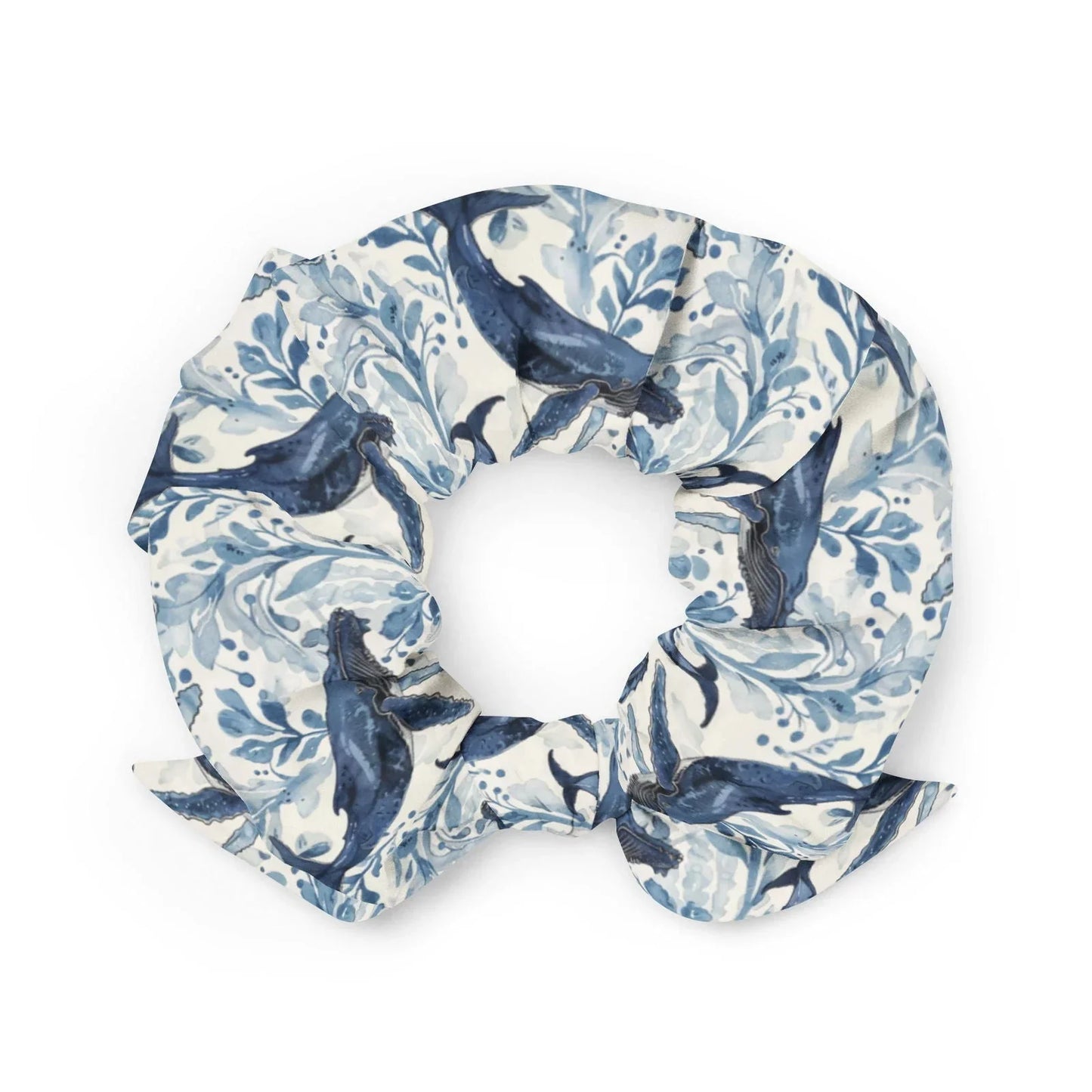 Humpback Whale Song Eco-Scrunchie - 