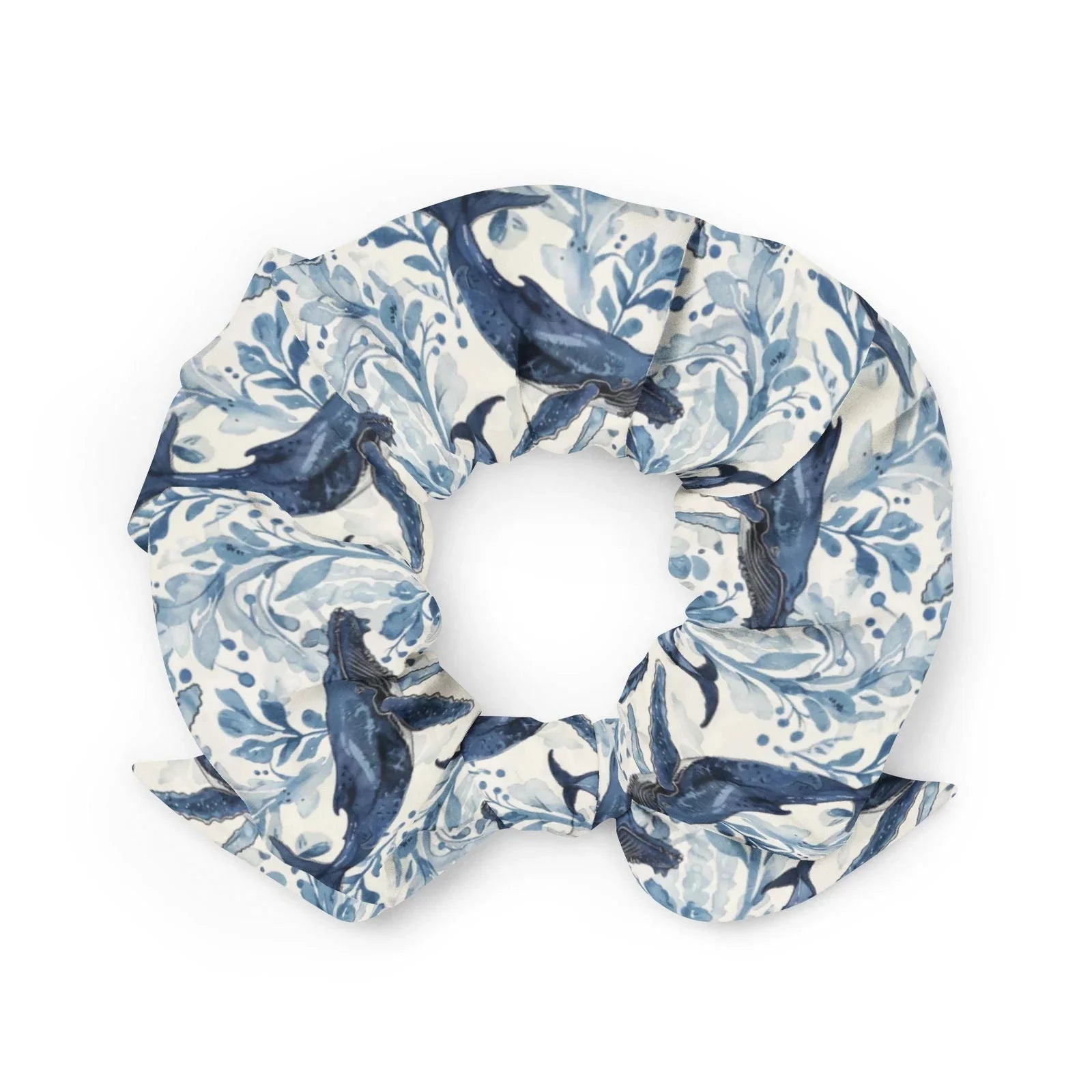 Humpback Whale Song Eco-Scrunchie - 