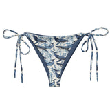 Blacktip Shark Drift Eco String Bikini Bottom -  - ["shark","shark watch","swim","Wildlife","women"]