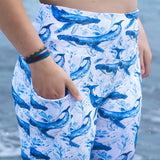 Spotted Eagle Ray Eco Swim Leggings With Pockets -  - ["leggings","ray","Spotted Eagle Ray","Wildlife","women"]