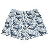 Whale Shark Dream Eco Swim Shorts -  - ["coral","Short","swim","whale shark","Whale Shark Dream","women"]