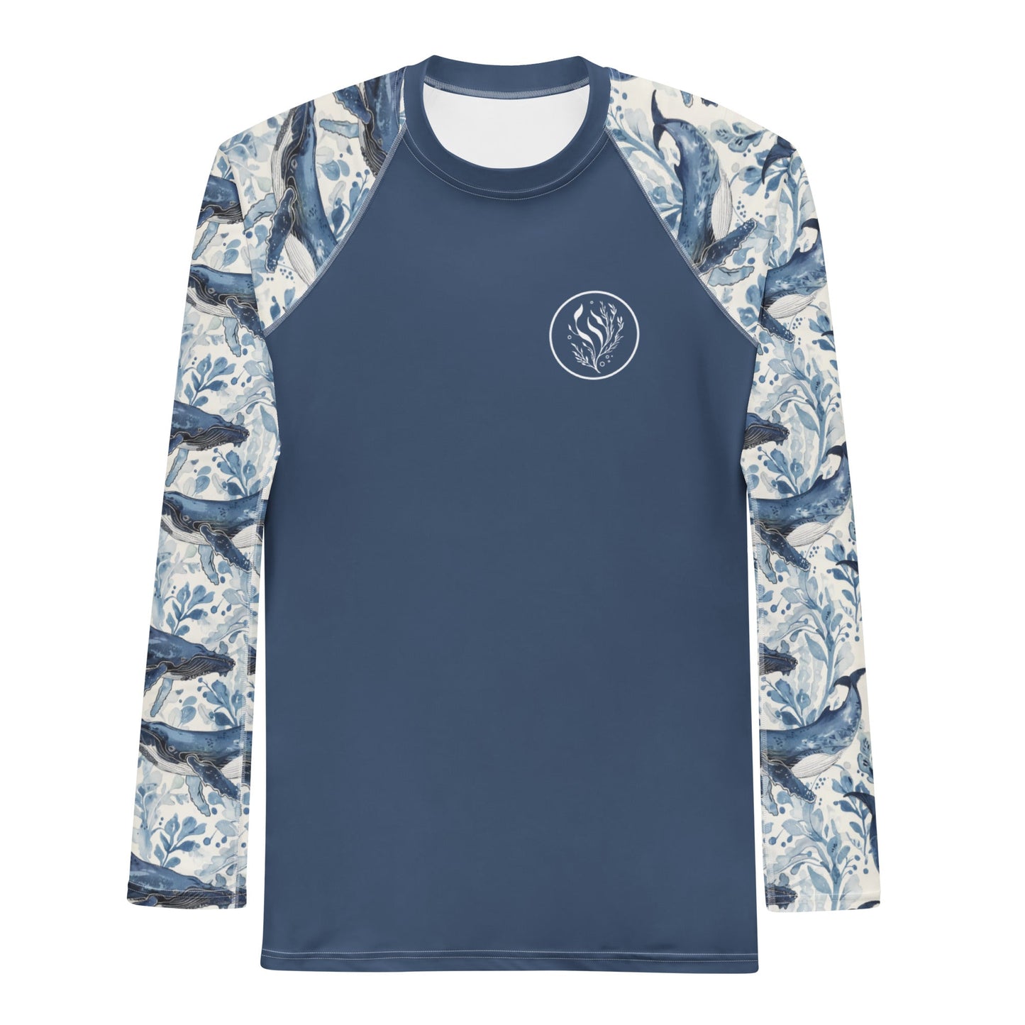 Humpback Whale Song Men's Rash Guard - 