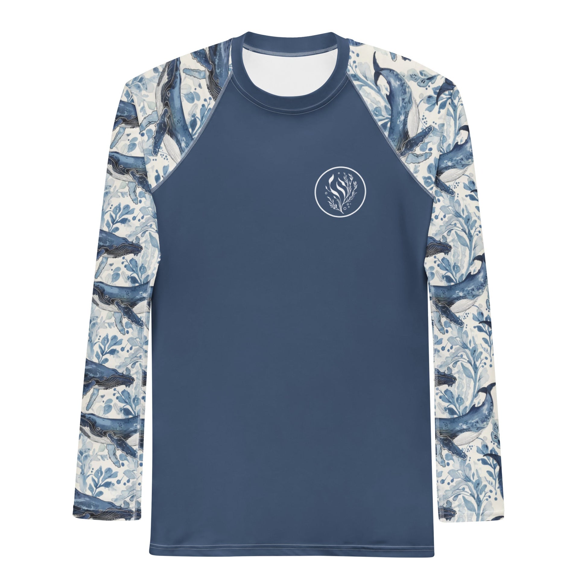 Humpback Whale Song Men's Rash Guard - 
