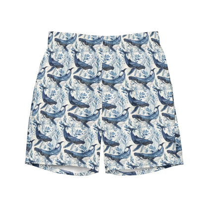 Humpback Whale Song Men's Swim Trunks - 