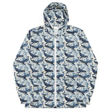 Moonlight Manta Men’s Windbreaker -  - ["Jacket","men","Moonlight Manta","ray","Wildlife"]
