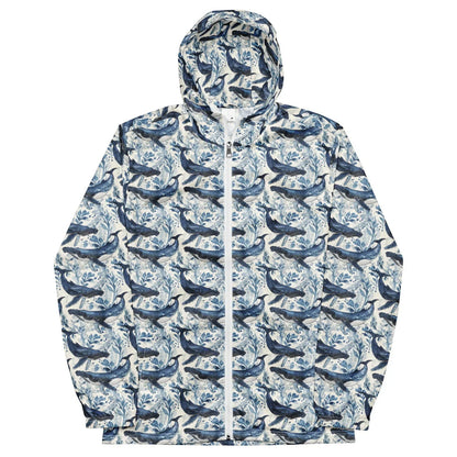 Humpback Whale Song Men's Windbreaker - 