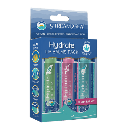 Hydrate Lip Balm 3 Pack - 