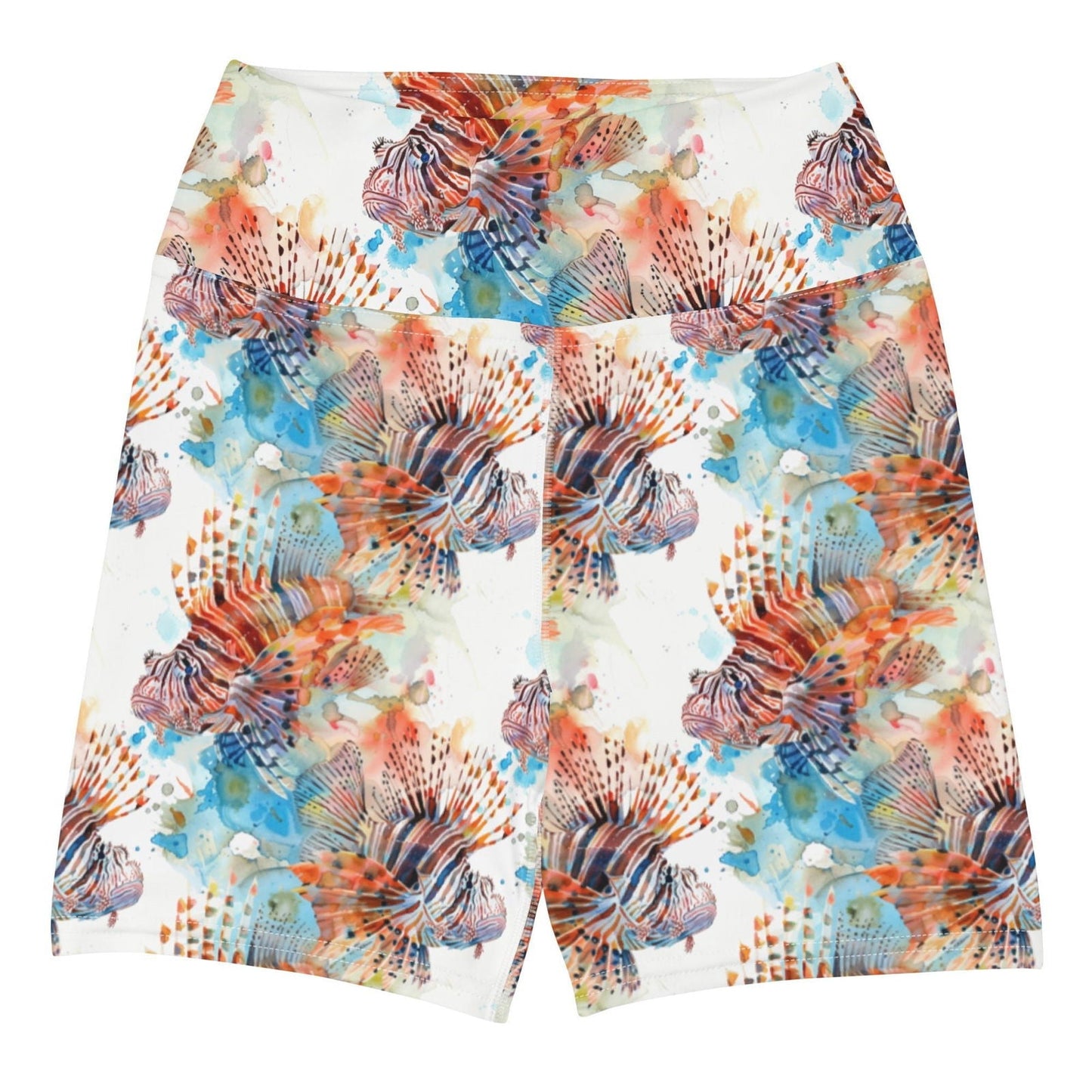 Invasive Lionfish 4" Inch Dive Shorts - 
