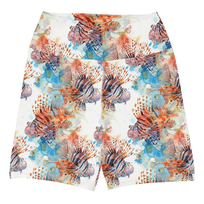 Invasive Lionfish 4" Inch Dive Shorts - 