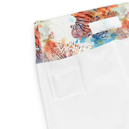 Invasive Lionfish 4" Inch Dive Shorts - 