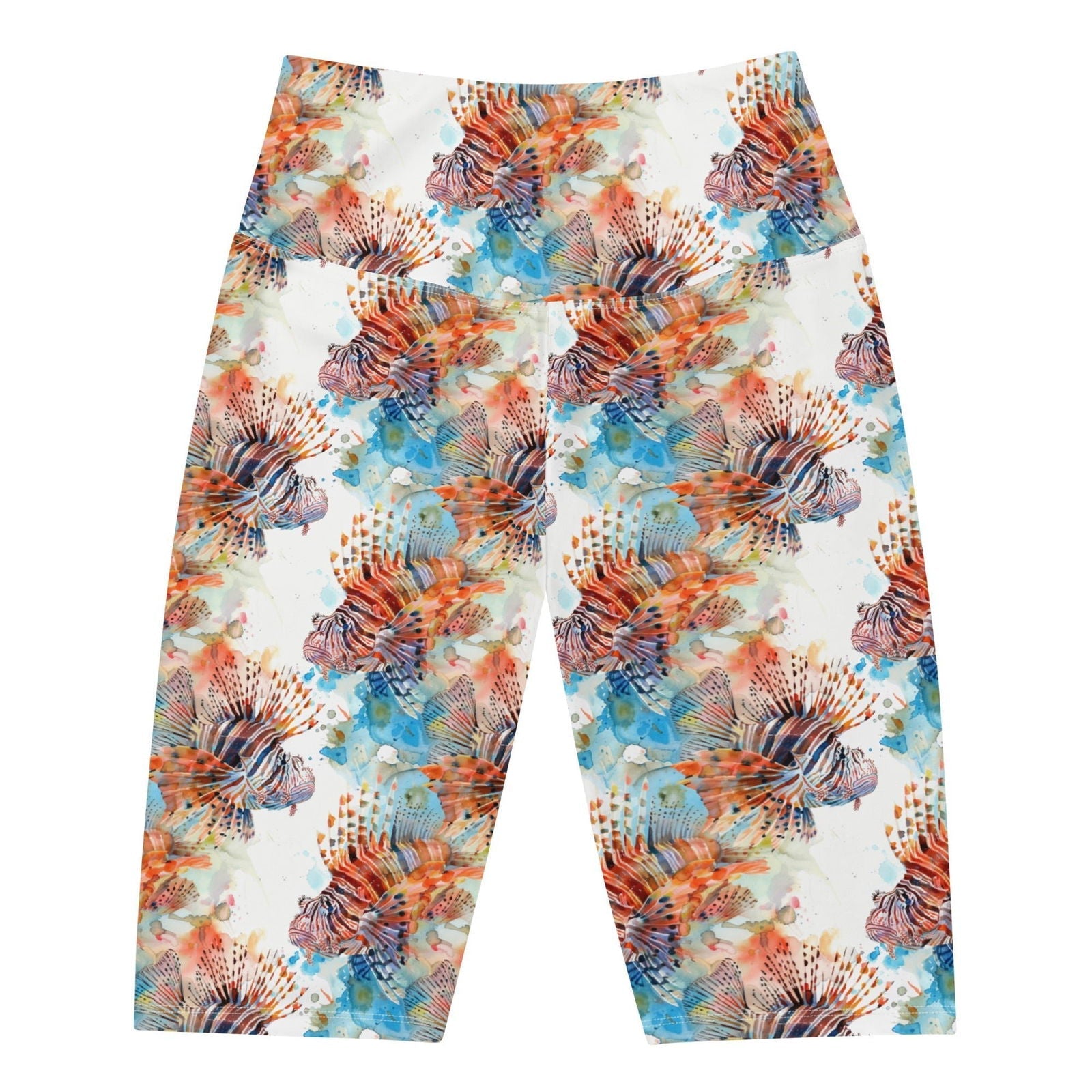 Invasive Lionfish 8" Inch Dive Shorts - 