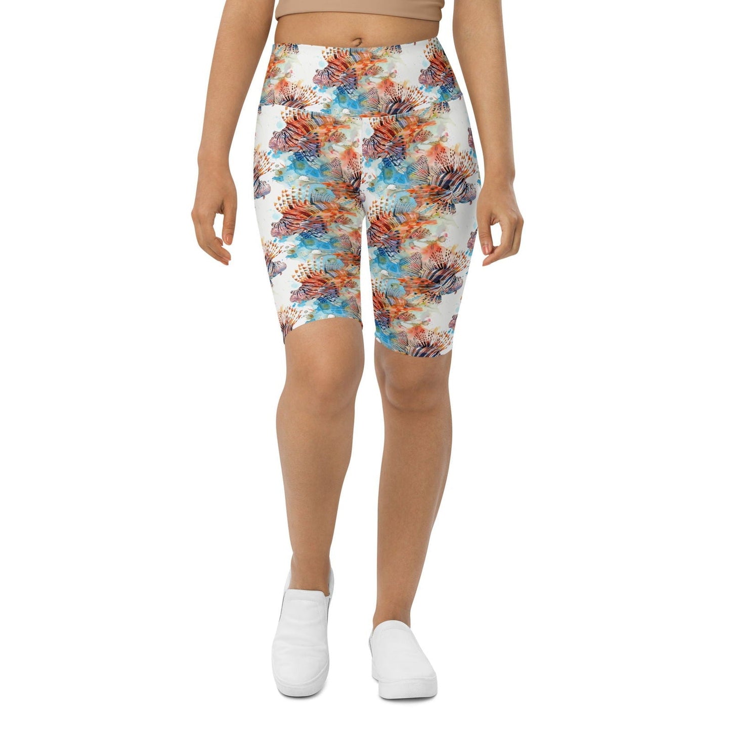 Invasive Lionfish 8" Inch Dive Shorts - 