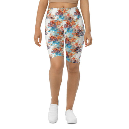 Invasive Lionfish 8" Inch Dive Shorts - 