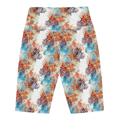 Invasive Lionfish 8" Inch Dive Shorts - 