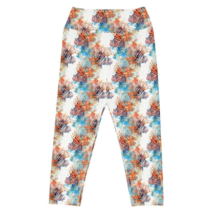 Invasive Lionfish Capri Swim Leggings - 